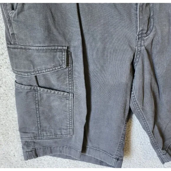 Carhartt Relaxed Fit Gray Casual Grunge Workwear Cargo Shorts Size 38 103542 - Picture 10 of 16